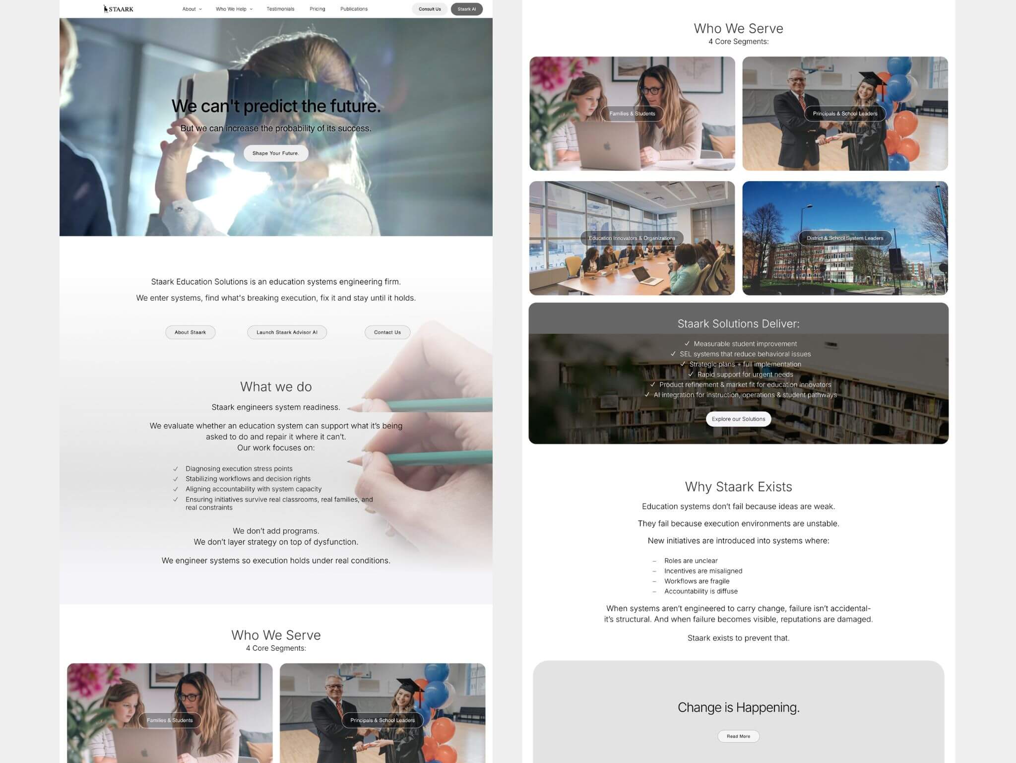 sitebrew staark site